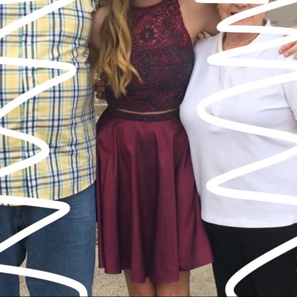 Hoco dress. Only worn once.